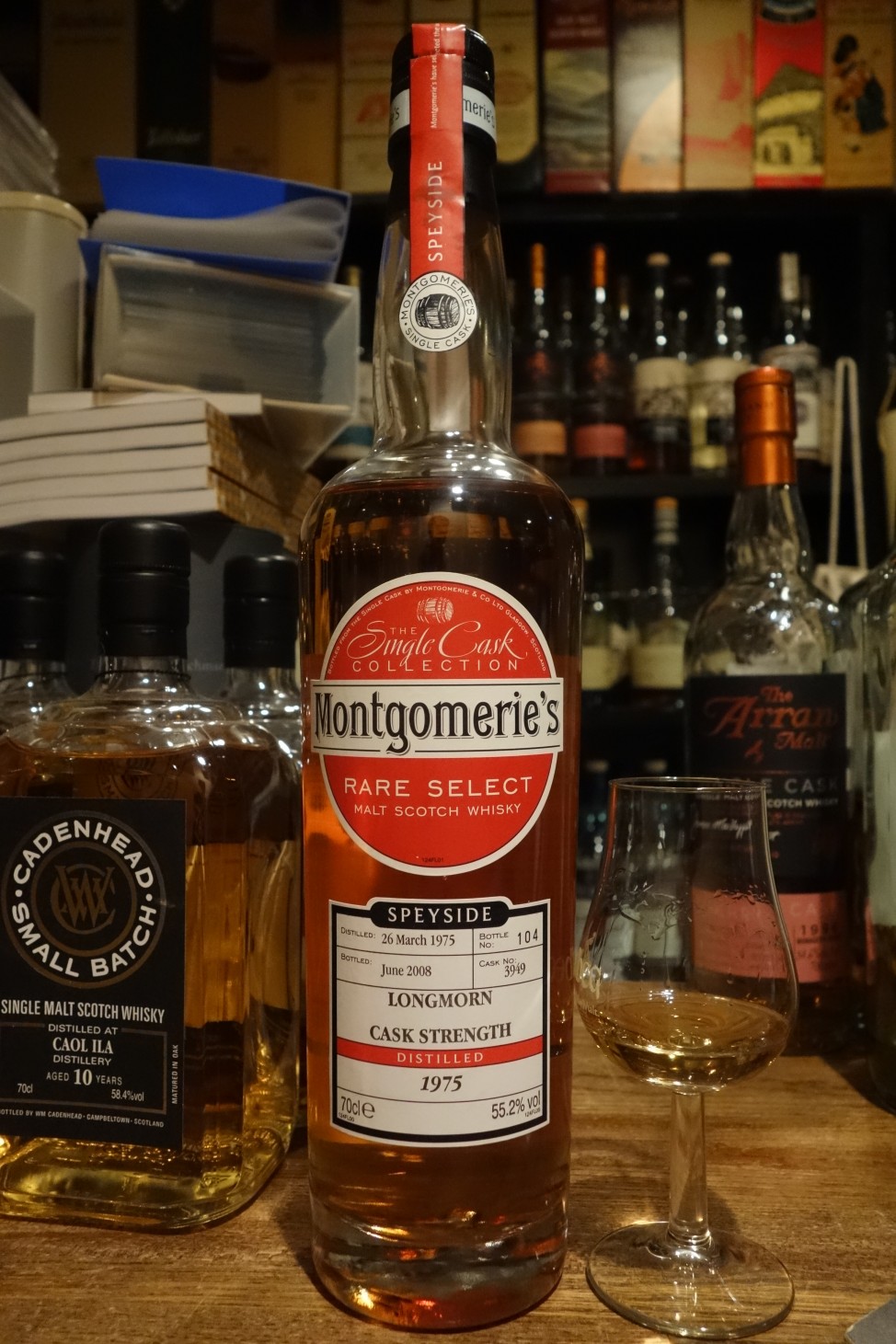 ロングモーン Longmorn 1975 55.2% 700mL モンゴメリー社 ロングモーン 1975 33年 モンゴメリーズ #3949 - sakedori