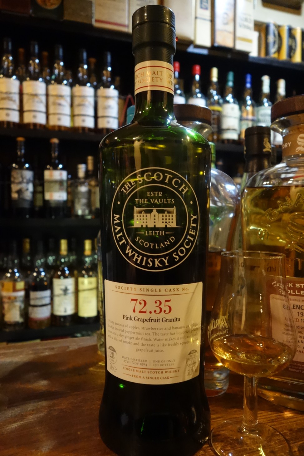 最近のリリース：ミルトンダフ 1984 28年 スコッチモルトウイスキー