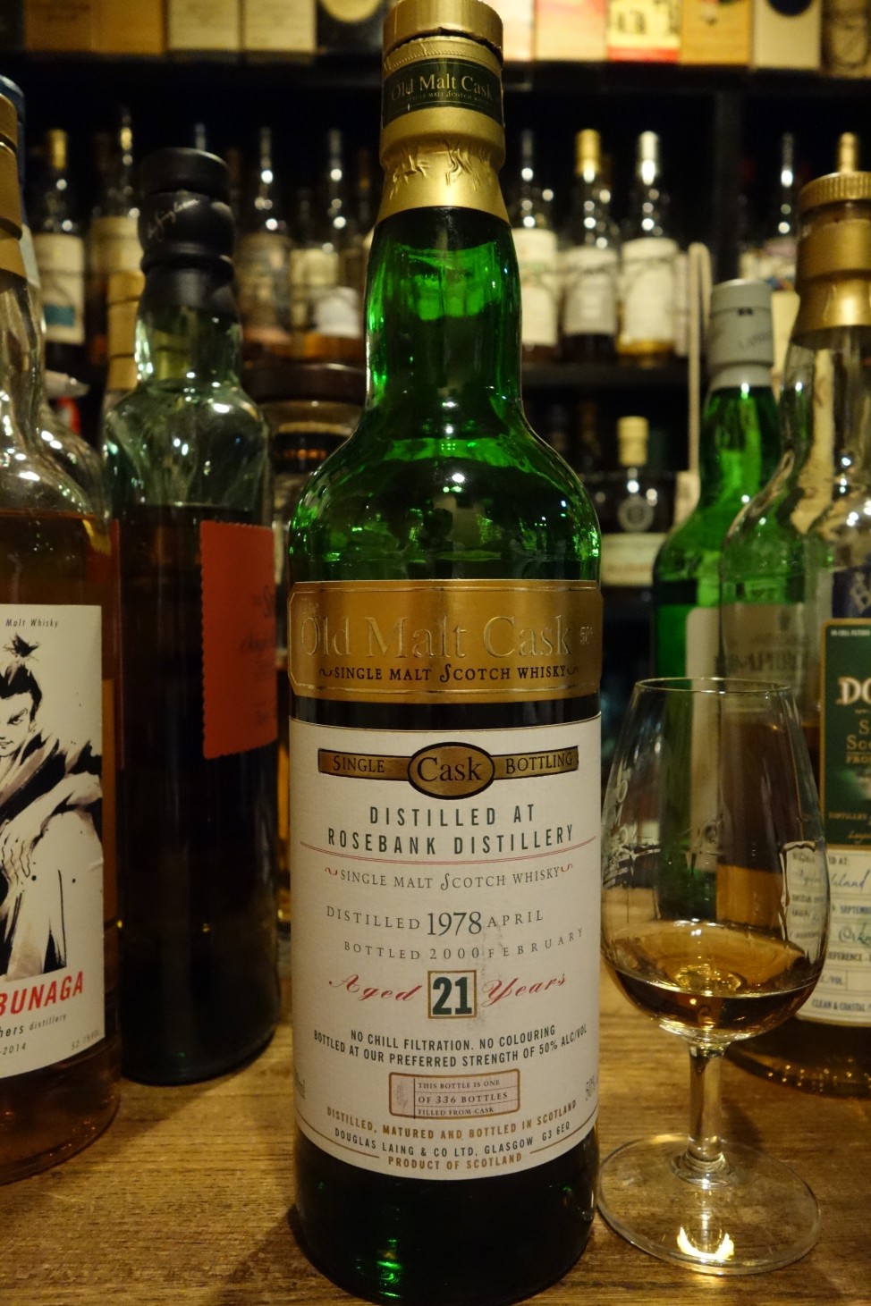 ローズバンク 1978 21年 ダグラスレイン オールドモルトカスク - sakedori