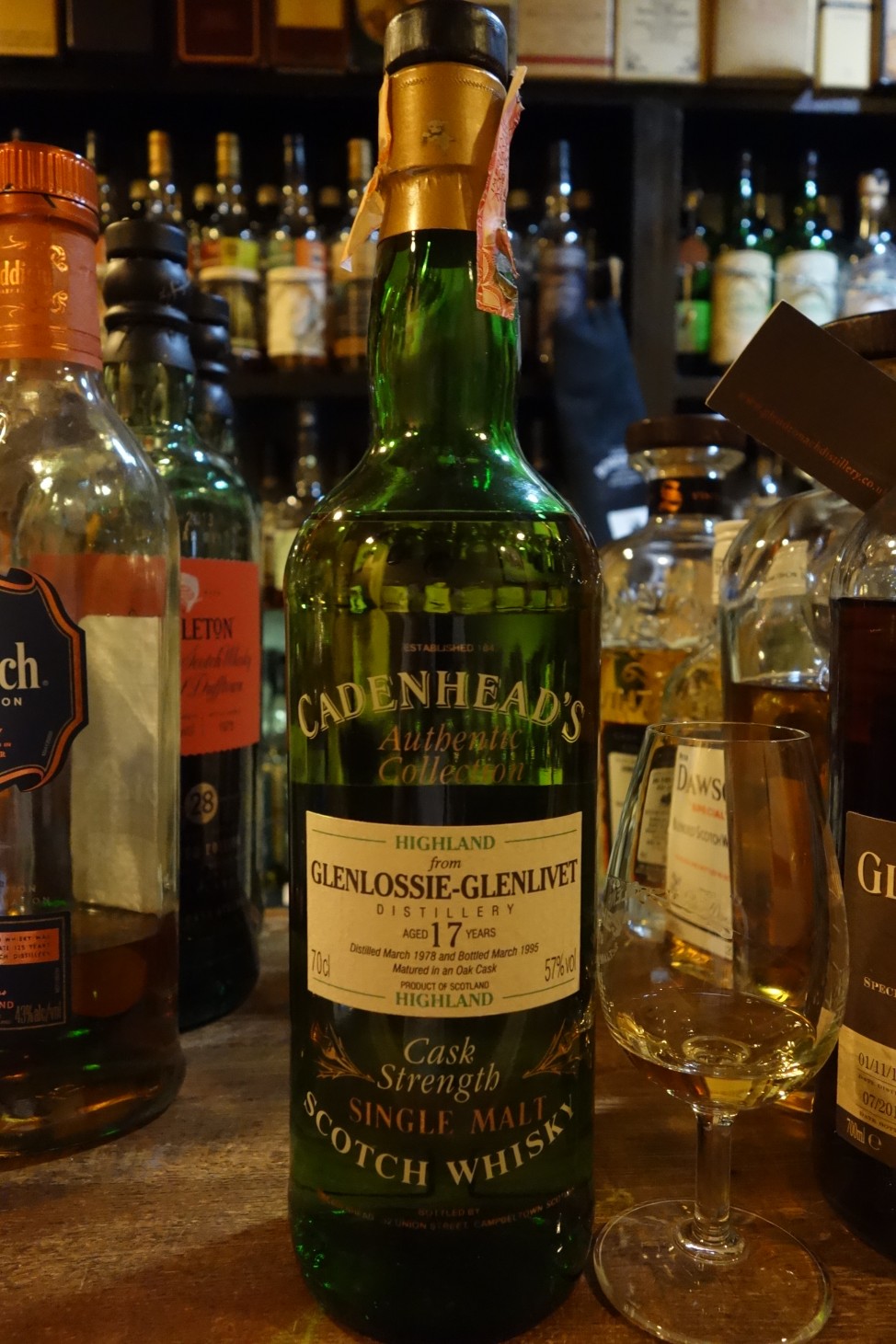 グレンロッシー 1978-1995 17年 ケイデンヘッド グリーン瓶 - sakedori