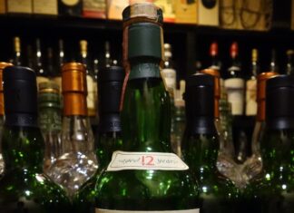 ラガヴーリン 12年 オフィシャル クリームラベル 80年代流通