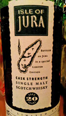 空欄のメッセージ Isle of Jura 20yo Special Limited Edition