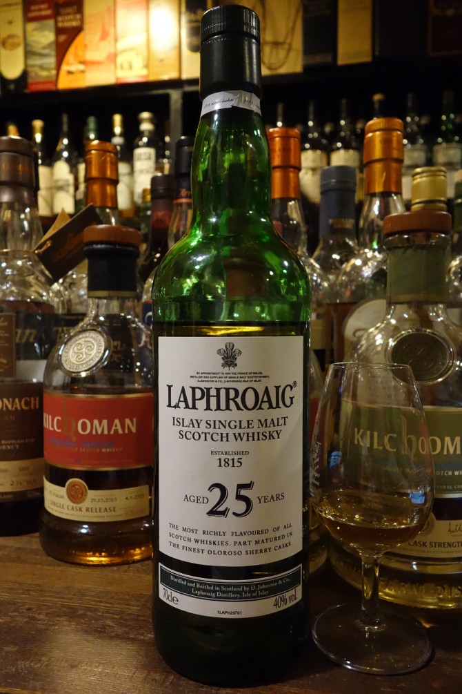 1993年蒸留】ラフロイグ25年【当たり年】