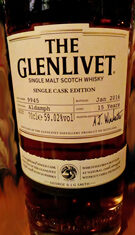 ピノフォンデュ Glenlivet Aldamph, 17yo SV-UC, 18yo Unhurried, 1959 80s, 25yo Special Jubilee, 12yo Unblended, 20yo Unblended
