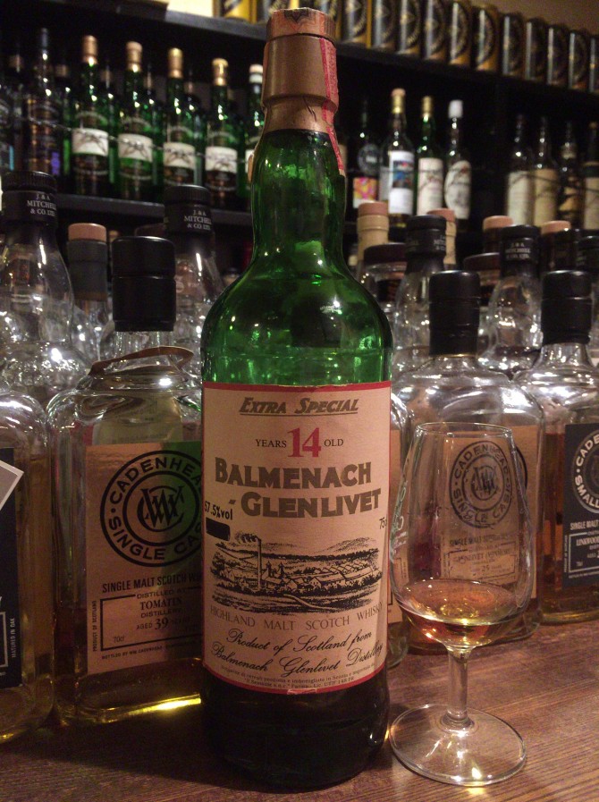 G&M Balmenach バルミニック　バルメナック　空き瓶。 バルミニック14年 セスタンテ フルプルーフ 57.5% - sakedori