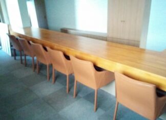 カウンター加工終了