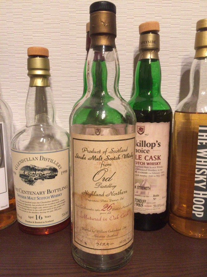 グレンオード 1962 26年 ケイデンヘッド 水橋向け 56.5% - sakedori