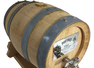 再入荷!!熟成をお楽しみください!5Lオーク樽『ポルフィディオ ぺトラエア』