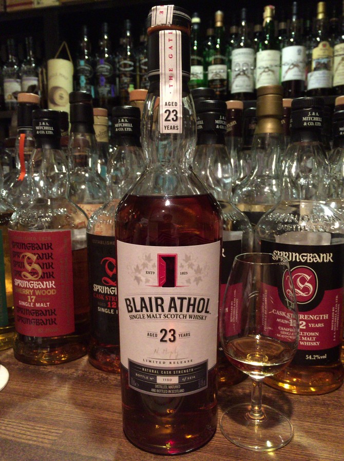 近年リリース：ブレアアソール 23年 オフィシャル 2017リミテッド