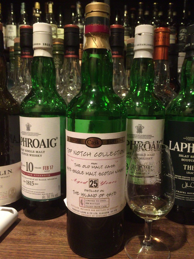 タリスカー 25年 ダグラスレイン オールドモルトカスク トップ