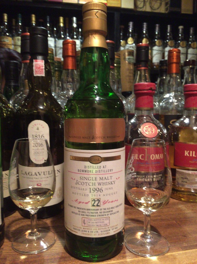 ボウモア 1998 16年 ハンターレイン OMC スペシャルカスクストレングス ボウモア 1998 16年 ハンターレイン OMC スペシャルカスクストレングス