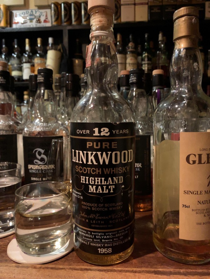 リンクウッド 1958 12年 オフィシャル イタリア向け 43% - sakedori