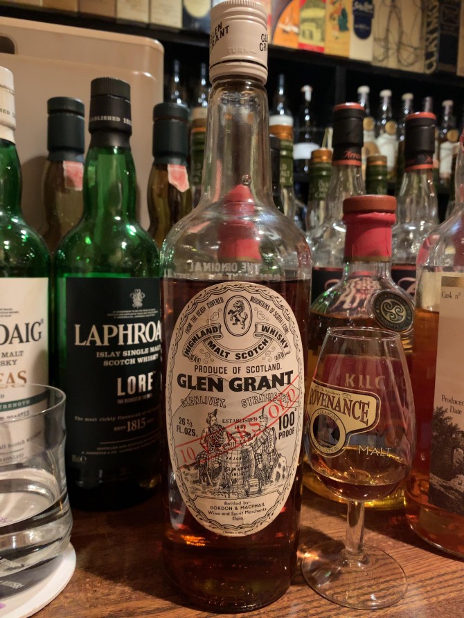 グレングラント 10年 オフィシャル 100プルーフ 60年代流通 - sakedori