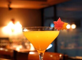 次郎柿のカクテル