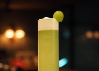 シャインマスカットのカクテル