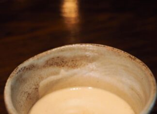 茨城県産栗のカクテル