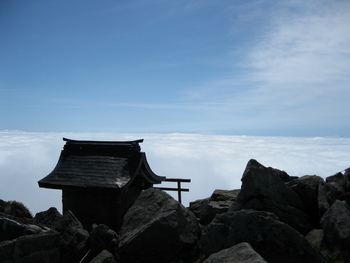 弘前方向の雲海